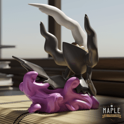 491. Darkrai - Basic & Ornamental 3d model