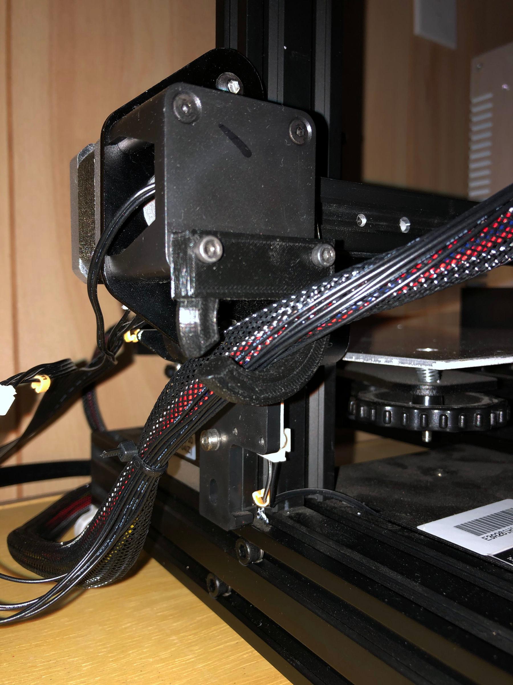 Ender 3 cable guide 3d model