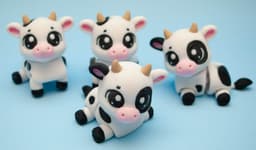 Flexi Cow 3d model