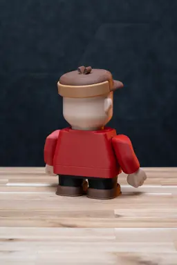 Christmas Charlie Chunk - Charlie Brown Kit | No Supports, No AMS, No Glue 3d model
