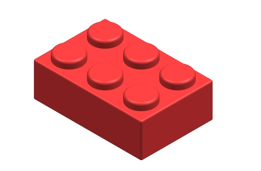 Toy Brick.prt 3d model