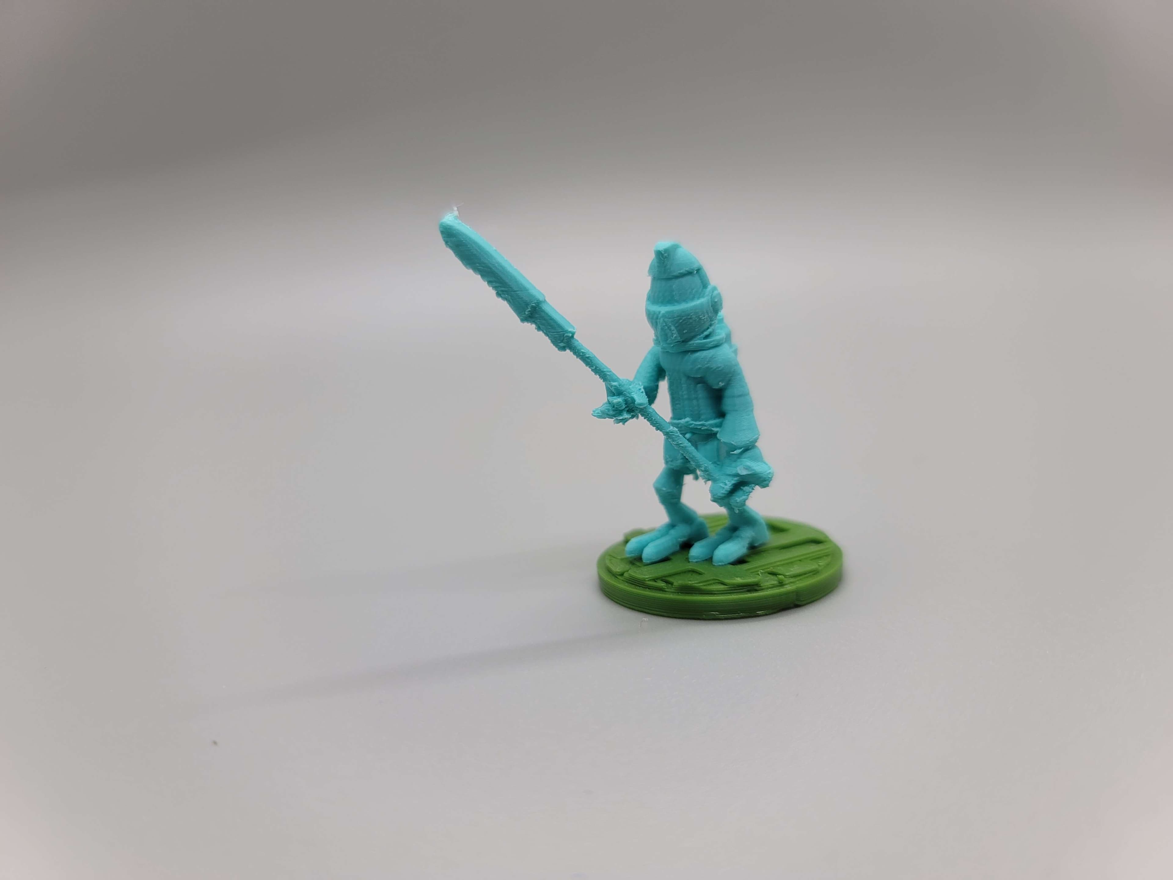 The Stellar Coalition Corps Piker Sergeant w/ hoverblade 3d model