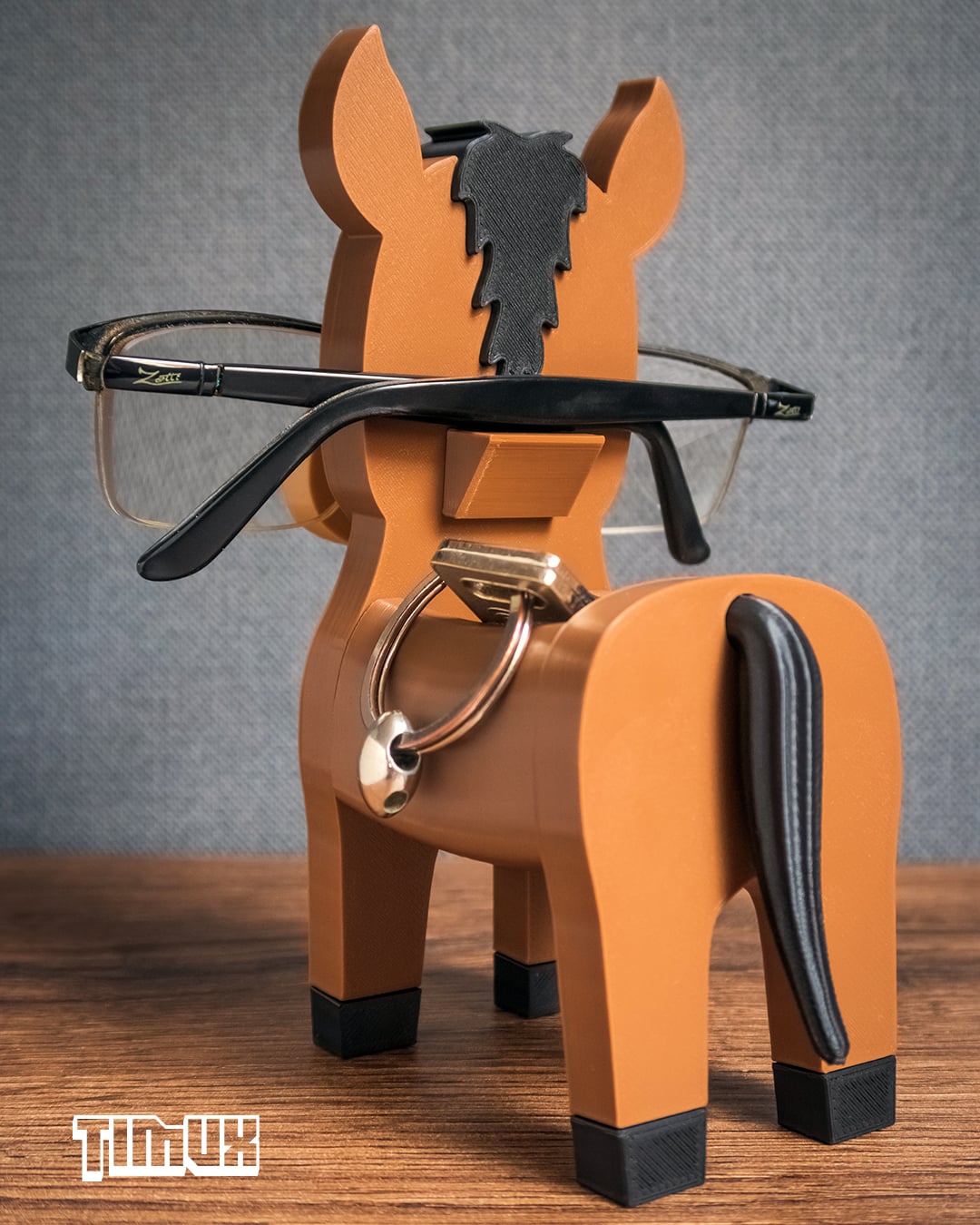 HORSE GLASSES HOLDER 3d model