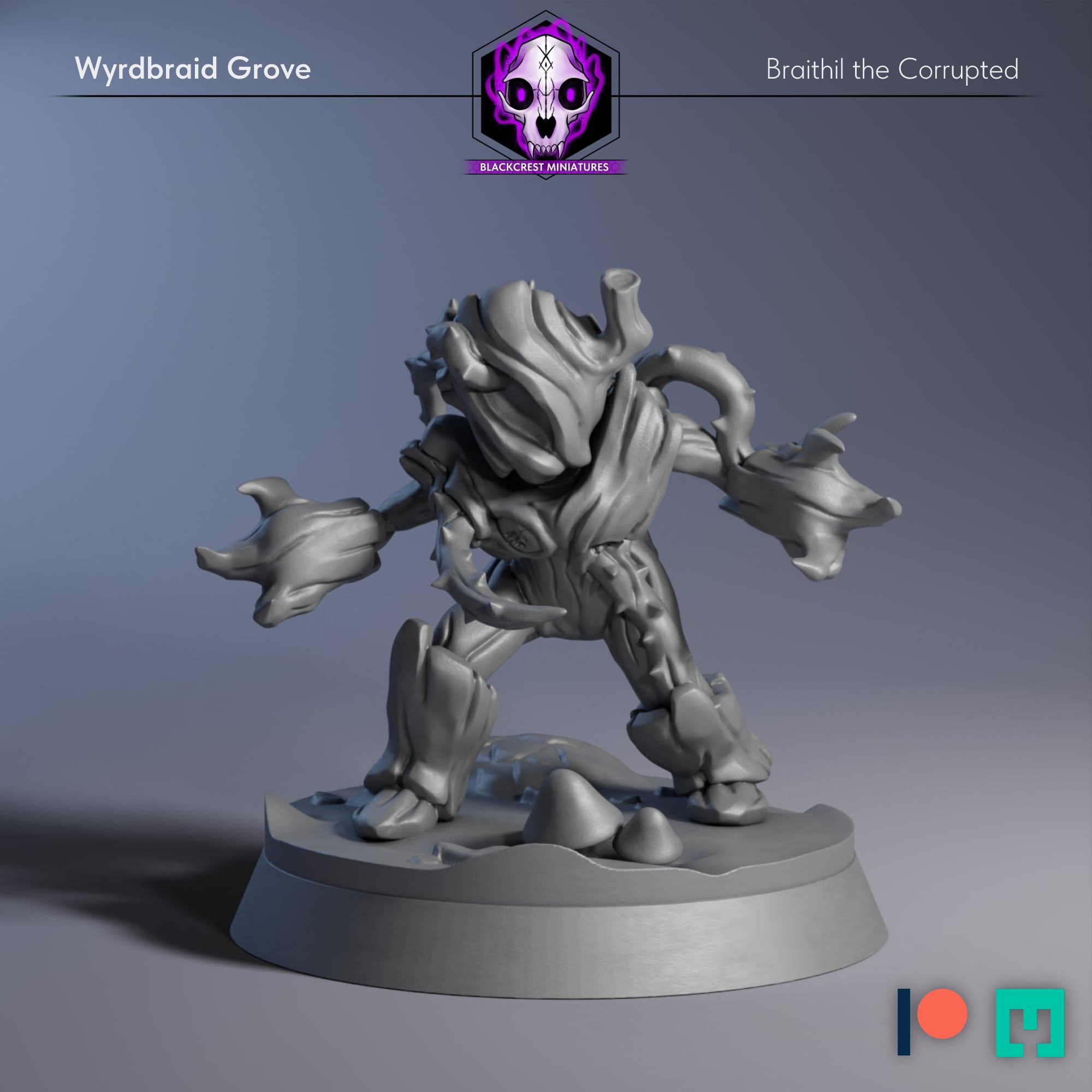 Wyrdbraid Grove - Braithil the Corrupted (Unsupported) 3d model