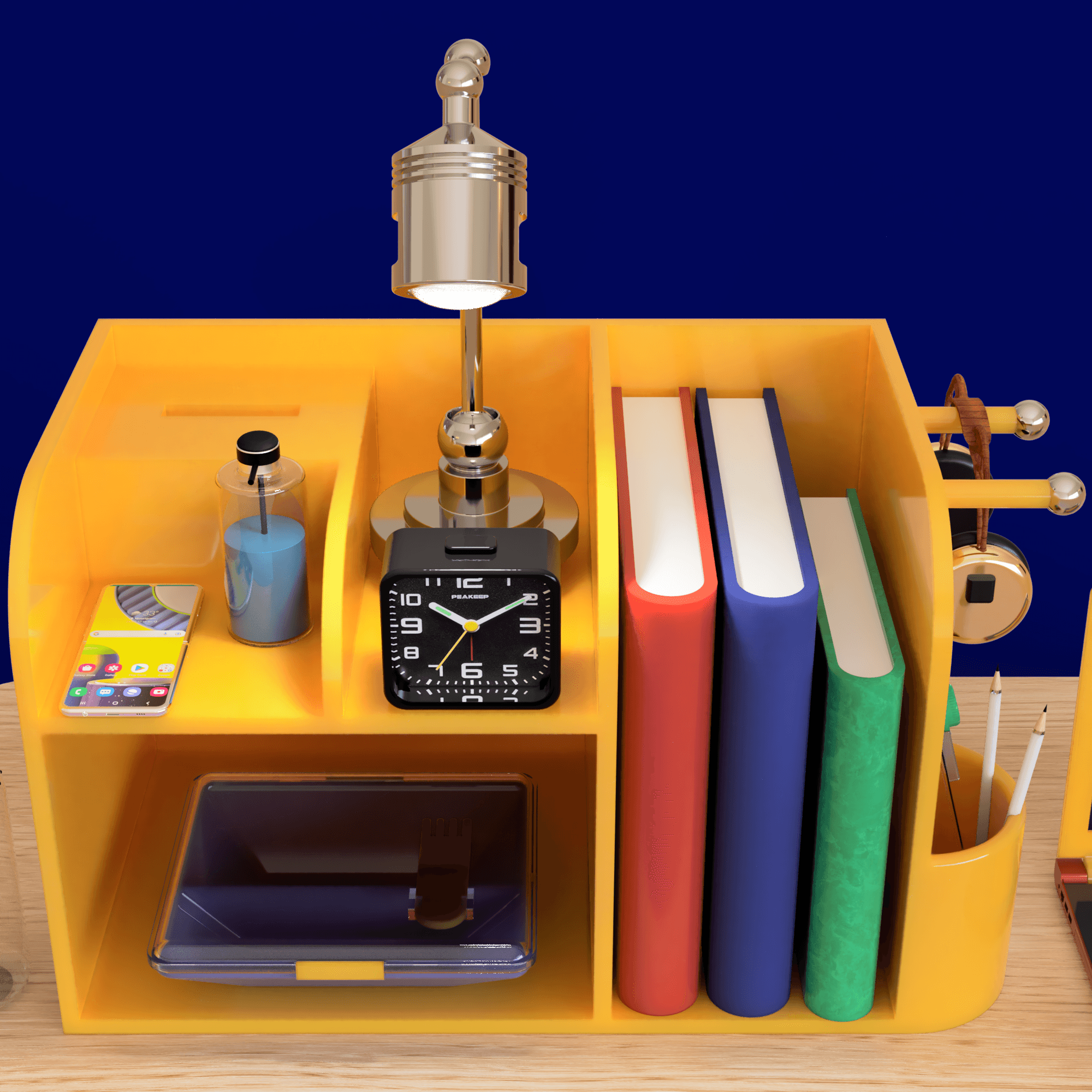 Mini Organizer for Home, School, & Office : Back2School 3d model