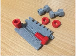 Metric screw measuring device M2-M12(M16-M20-M24) 70mm 3d model
