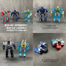 TF Legacy cassette warriors feet 3d model