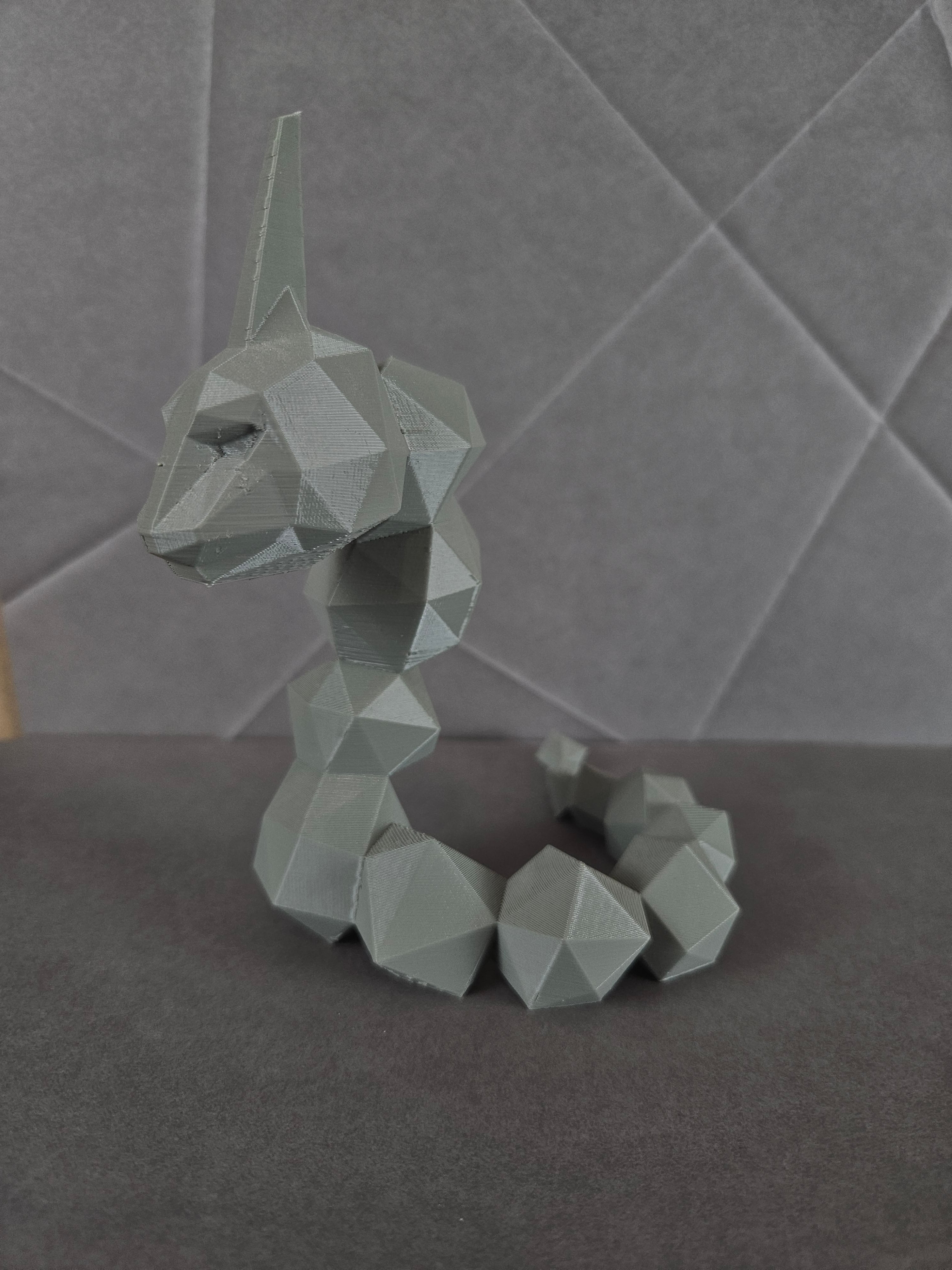 Onix Low Poly Pokemon 3d model