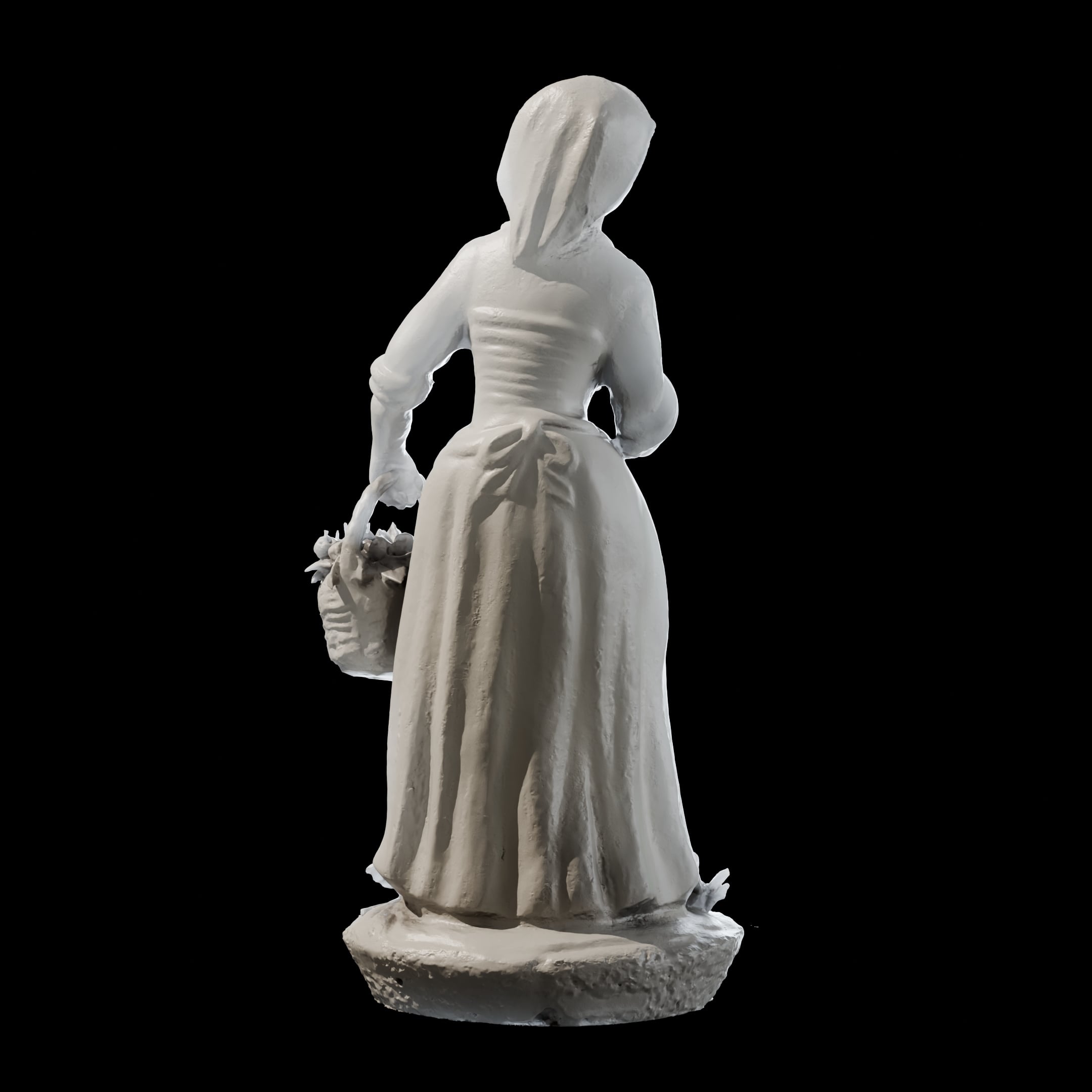 Village NPC Collection with Plinth 28mm Heroic 3d model