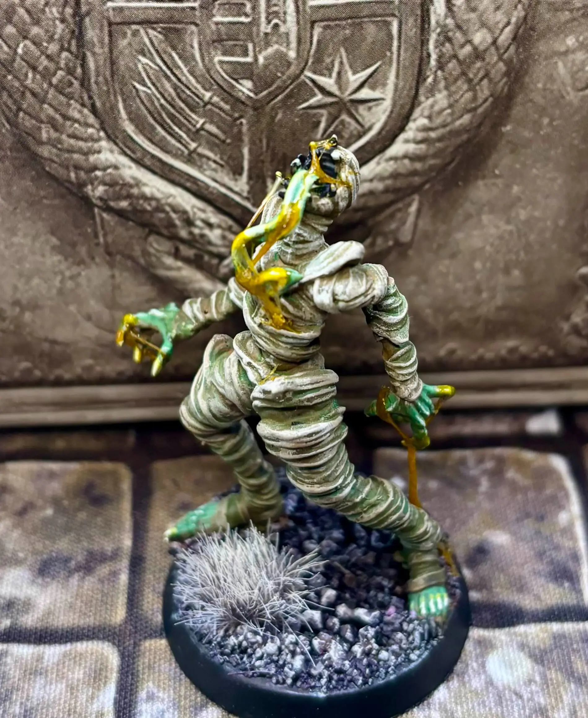 Printed in Elegoo 3.0 abs like resin
Painted live on Twitch.tv/MikeMoans