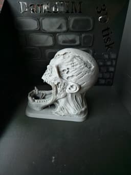 Zombie phone stand 3d model
