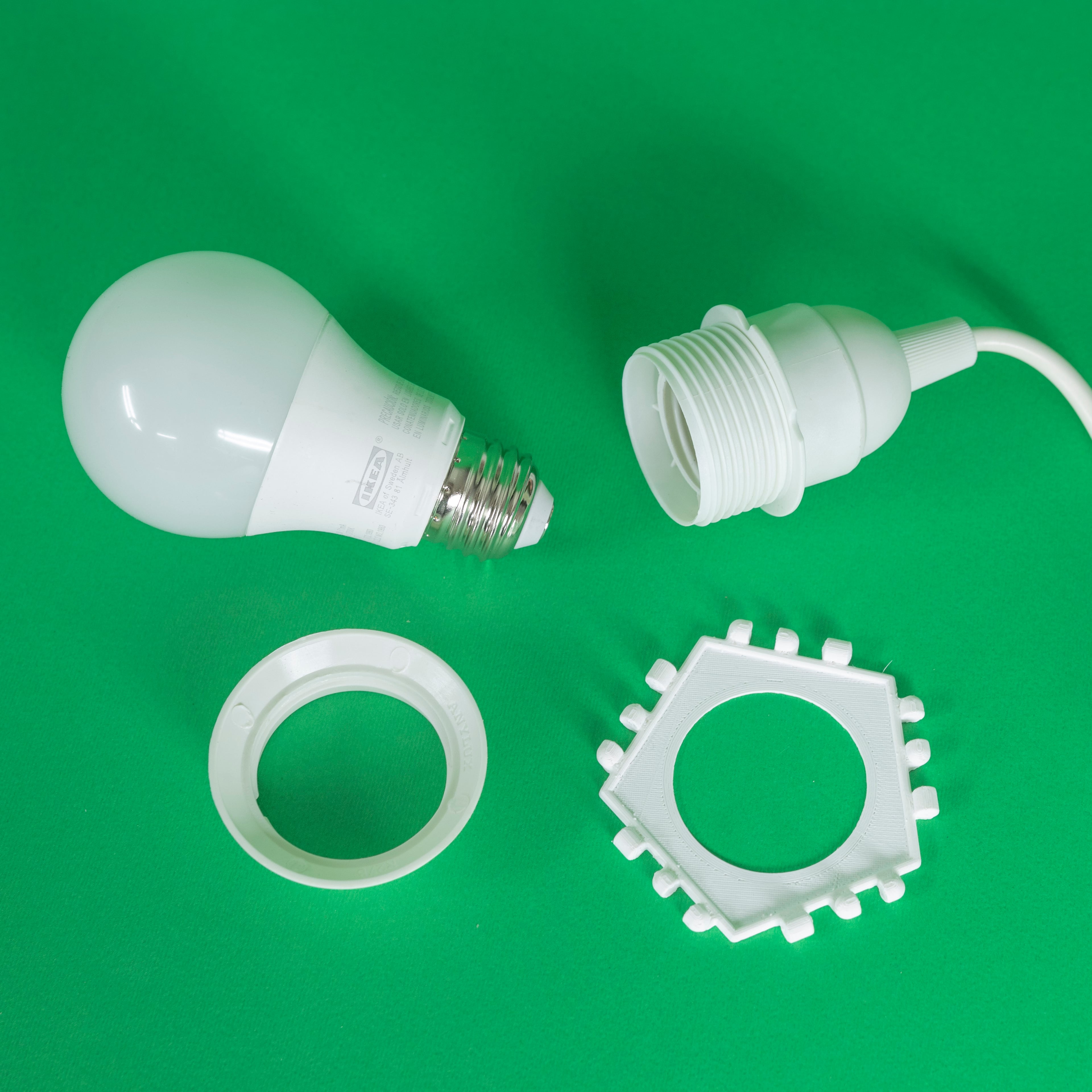 Polypanels // Hemma IKEA Light Connector 3d model
