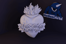Sagrado coração de Maria.stl 3d model