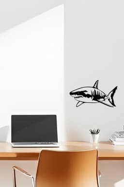 Shark Wall Art, Wall Decor, Home Decor 3d model