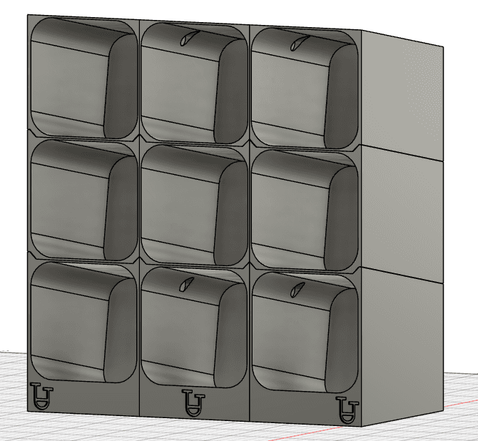 Modular Spice Rack 3d model