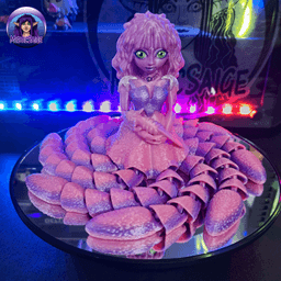 Nessa The Mertopus 3d model