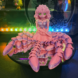 Nessa The Mertopus 3d model