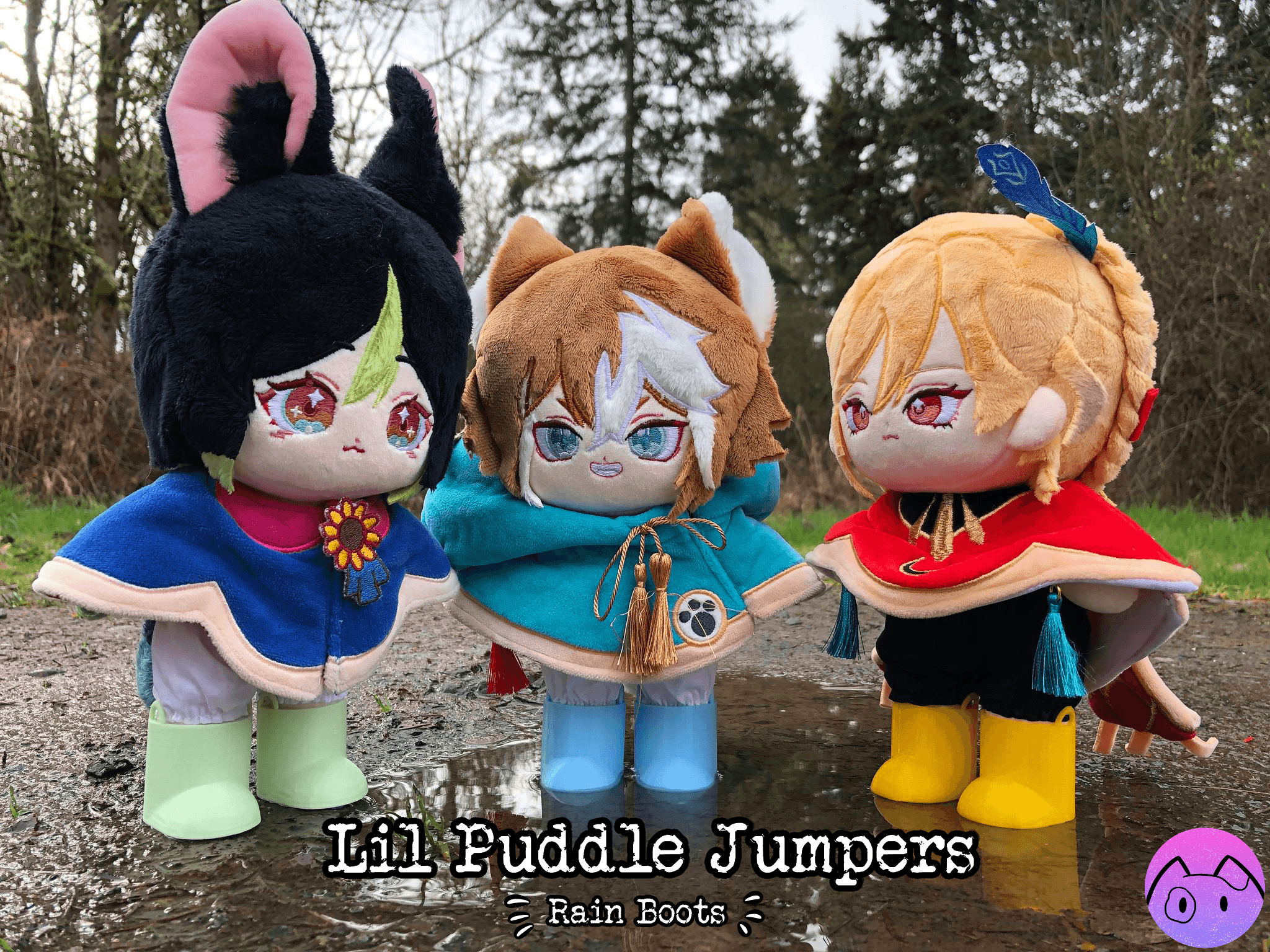 Lil Puddle Jumpers - Rain Boots (20cm) 3d model