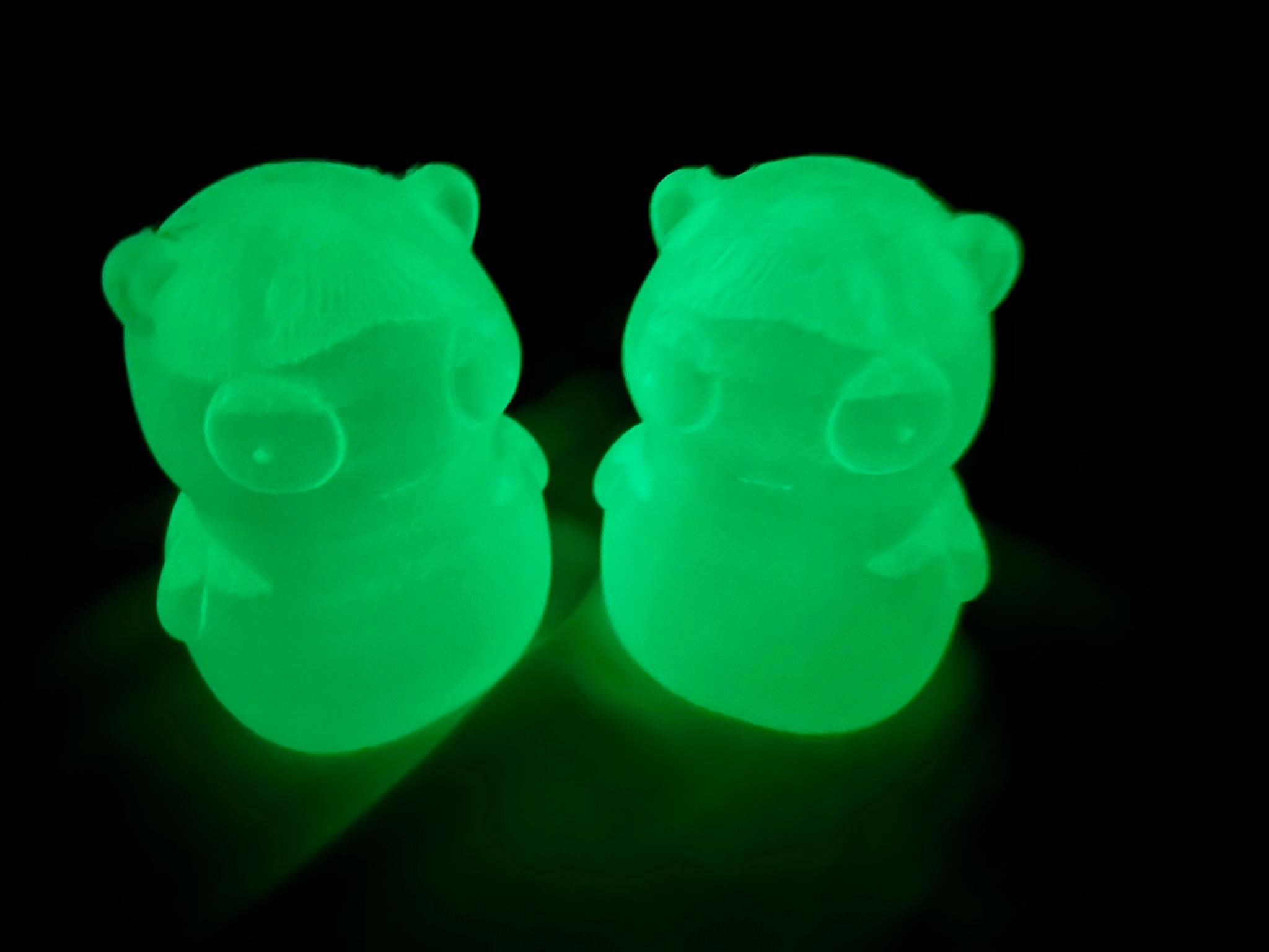 Good Kuchi Kopi - Glow in the dark TPU.  They're squishy!  They're Glowy! - 3d model