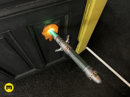 Melting Wall Lightsaber Display Stand 3d model