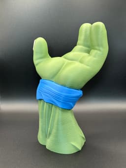 TMNT Stand - Hands of Power - Mas Fuego 3D Productions 3d model