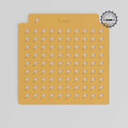 Tennis Racket Sprinkle Stencil Set, 5 Sizes, Compatible with Sprinkles, Sugar & Glitter PRODUCT_1414 3d model