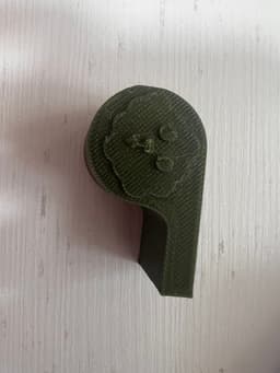 Whistle with a cute dog 3d model