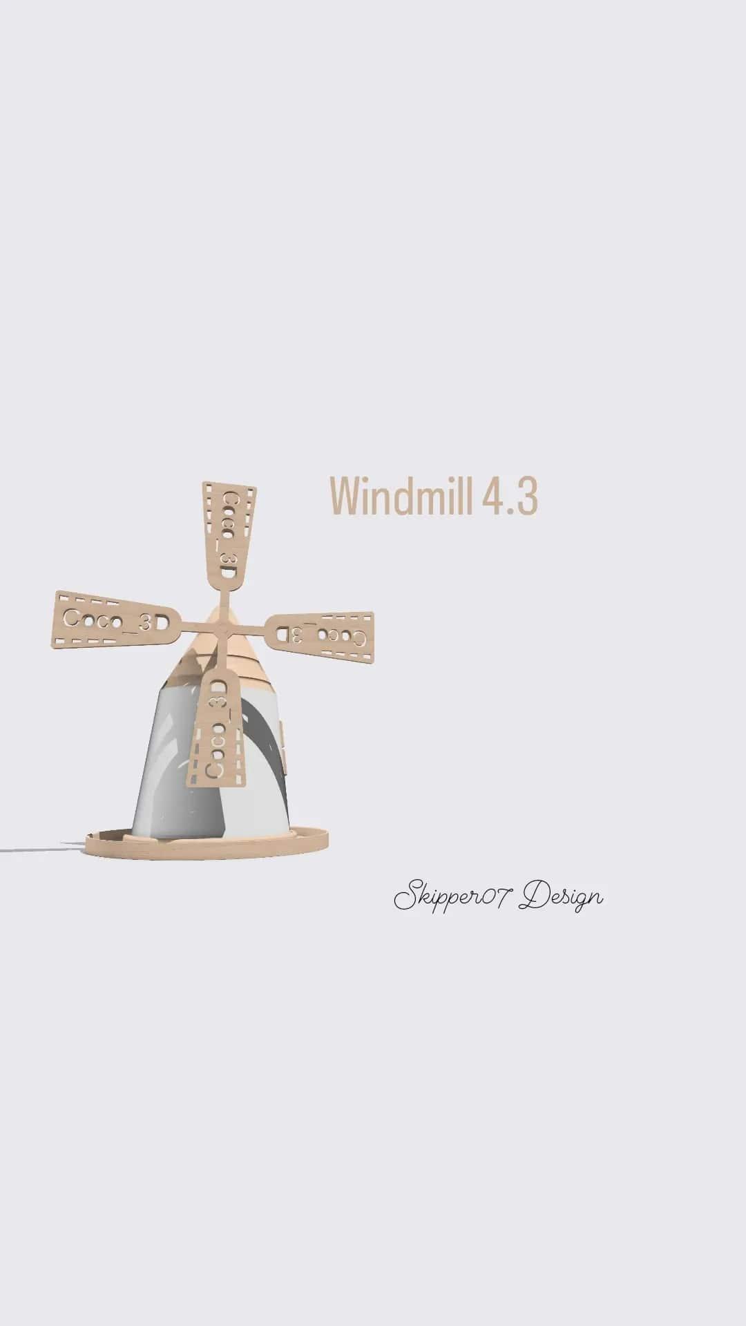 Windmill 7.4 3d model