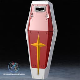 RX-78 Mecha Shield 3D Printer STL File 3d model