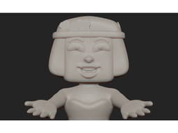 Steven Universe Ruby 3d model