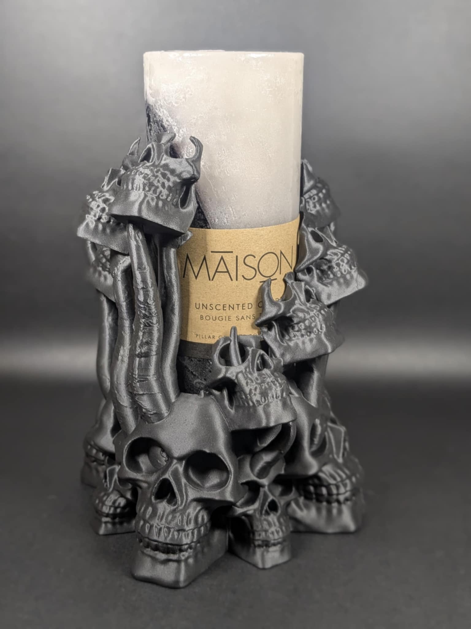 The Eternal Skull Candle Holder 3d model