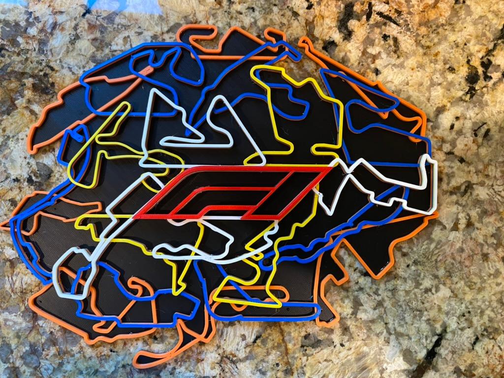 Formula One Art Easy Print - Turned out great! - 3d model