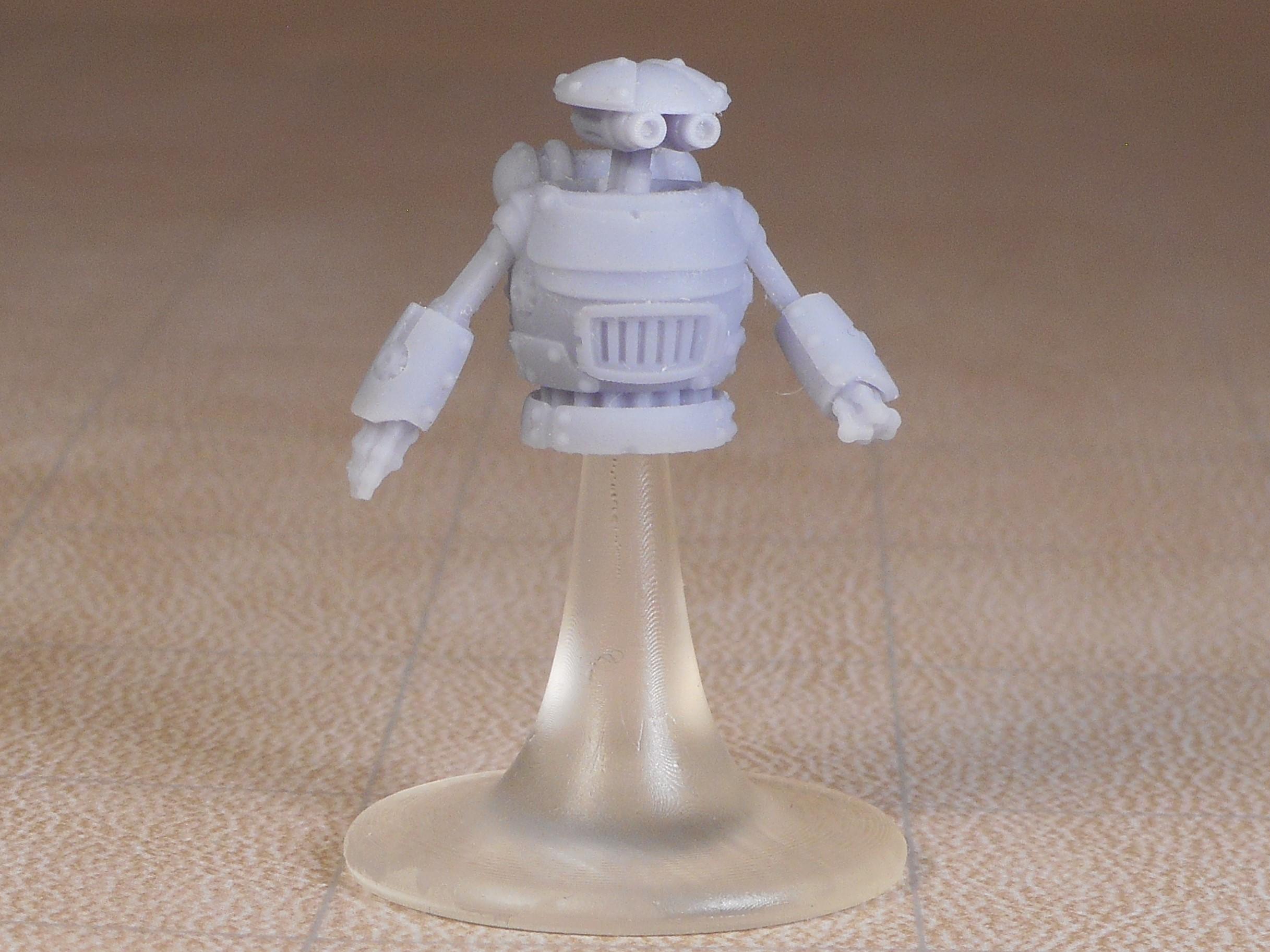 Clockwork Floating Robot Miniature Artificer Homunculus Construct Servant for Tabletop Games 3d model