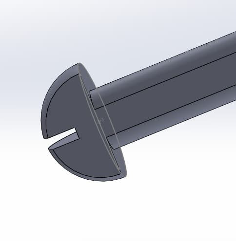 m4_weird_reverse_screW_nut 3d model