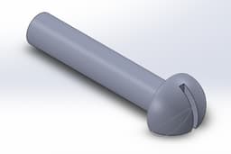 m4_weird_reverse_screW_nut 3d model