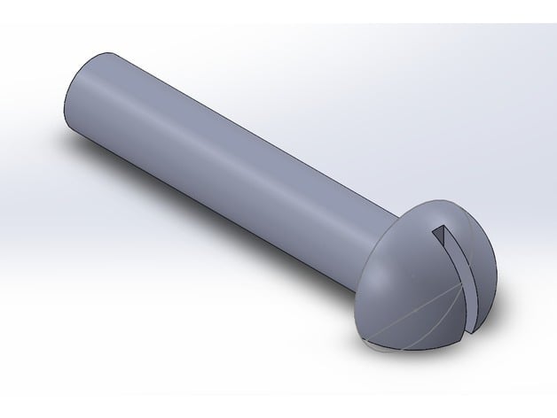 m4_weird_reverse_screW_nut 3d model