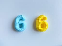 Puffy Numbers | Full 0-9 Set 3d model
