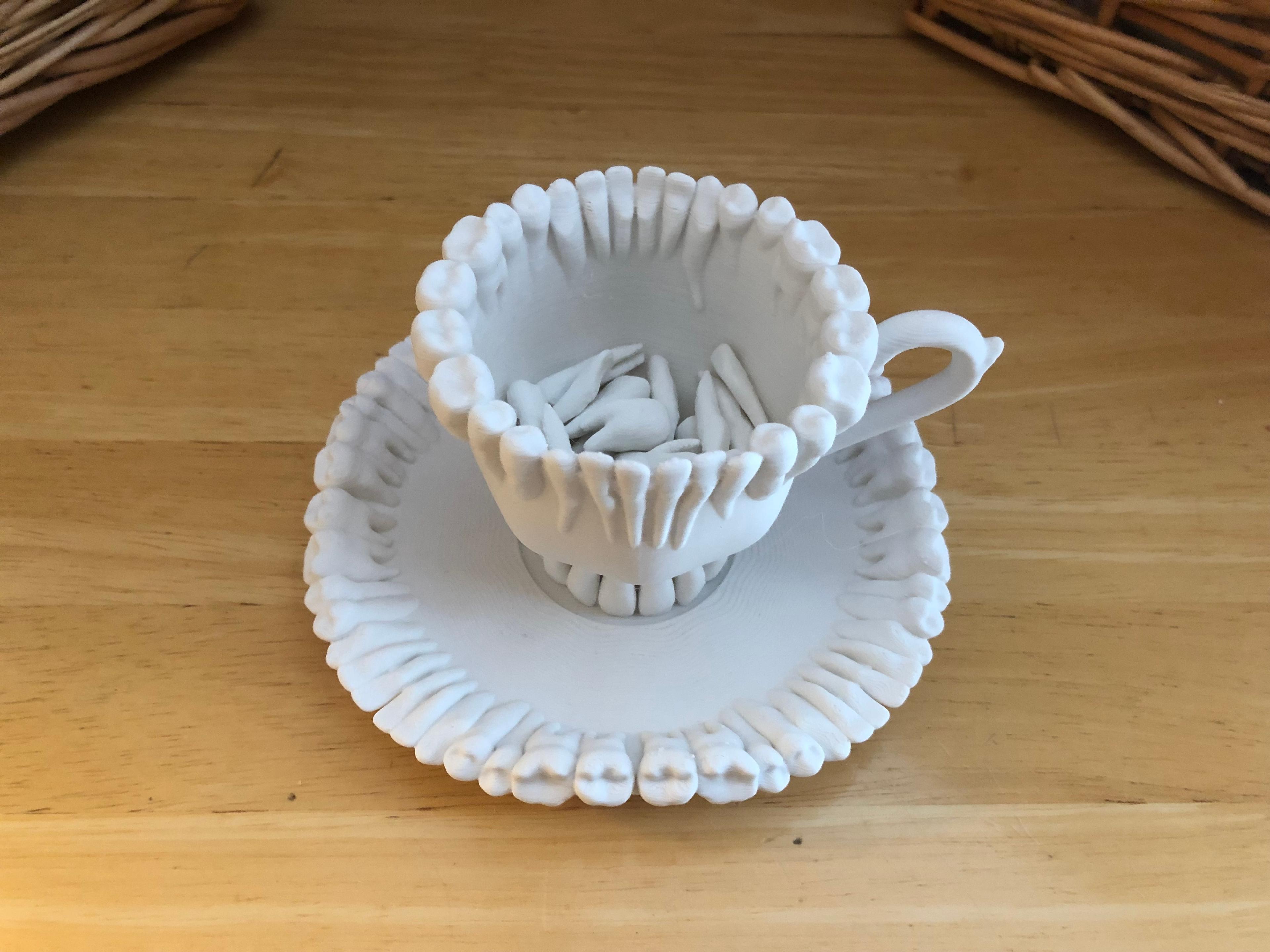 Teeth Cup 3d model