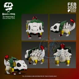Boney Boba Fett 3D Printer STL file 3d model