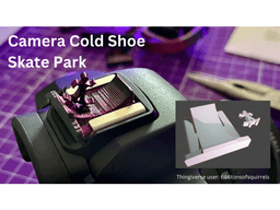 Camera Cold Shoe SKATE PARK 3d model