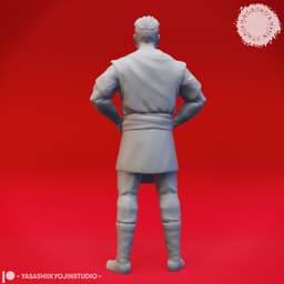 Townsfolk - General Adults - Tabletop Miniature (Pre-Supported) 3d model