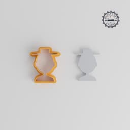 Human Shape Cutter Set, 18-Piece, Avatar & Silhouette Designs, Perfect for Cookies, Fondant, Clay, Sizes 0.75" - 5.00" PRODUCT_175 3d model