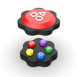 3D Squid Game Style Gonggi Set, Gonggi Game Set, Korean Jacks, Traditional Skill Fidget Game 3d model