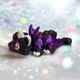 Mini Cryptids - Kitsune - Jersey Devil - Wolpertinger - Articulates Flexis 3d model