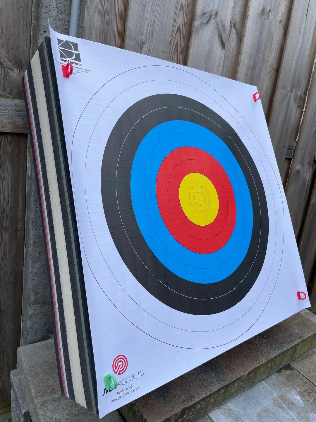 Archery target face pin / blazon pin #OutdoorThangs 3d model