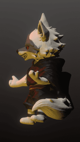 Scythefang Wolf 3d model