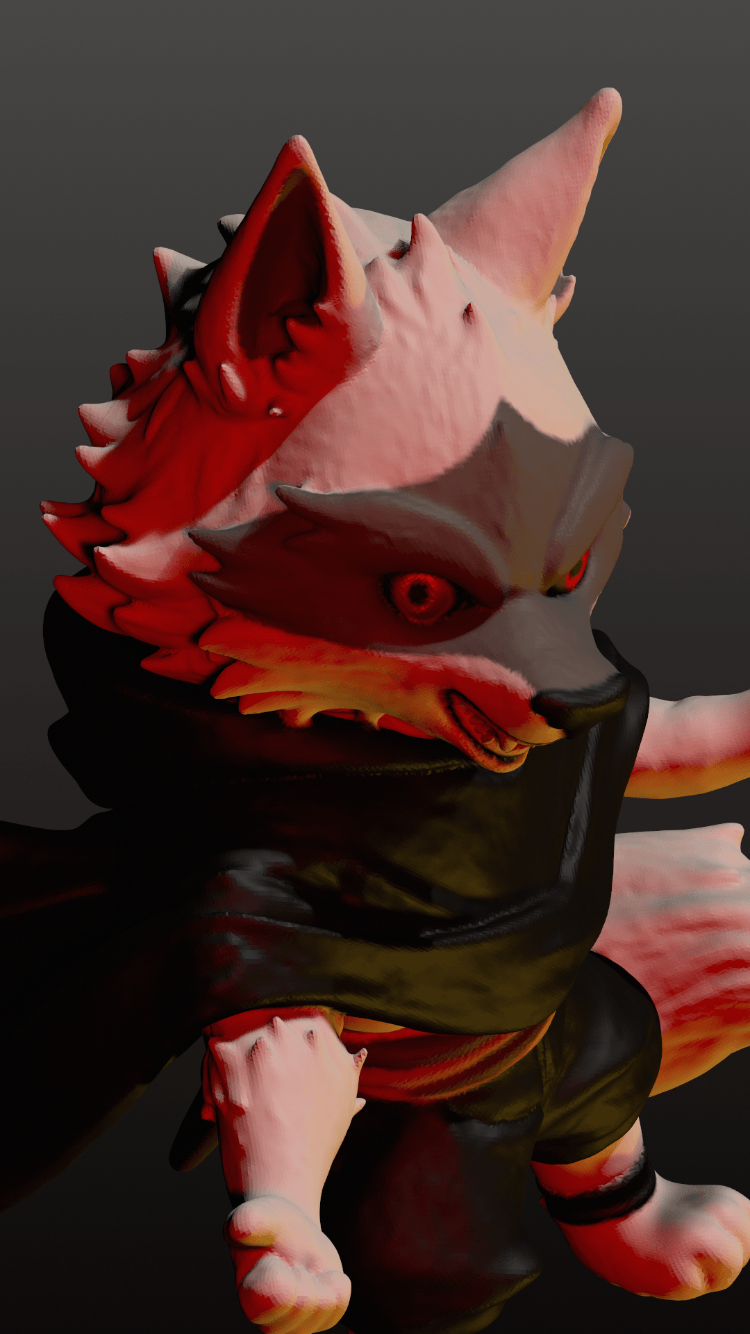 Scythefang Wolf 3d model