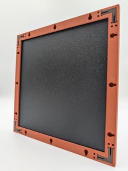 150 x 150mm Modular Picture Frame for Hueforge - SLOPED STEP 3d model