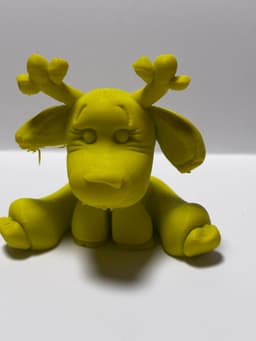 Christmas reindeer 3d model