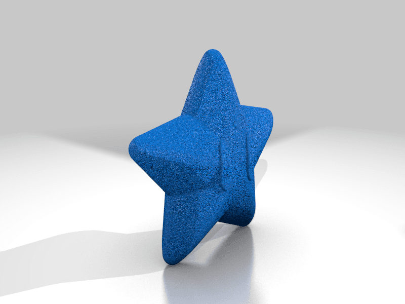Super Mario Super Star 3d model